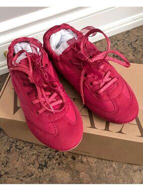 VIVAIA Brick Red Jogger Re-Nylon Sneakerina (Yancy) Sneakers - 35/5, TRIED-ON